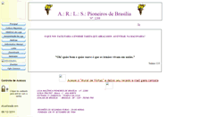 Desktop Screenshot of pioneirosdebrasilia.com